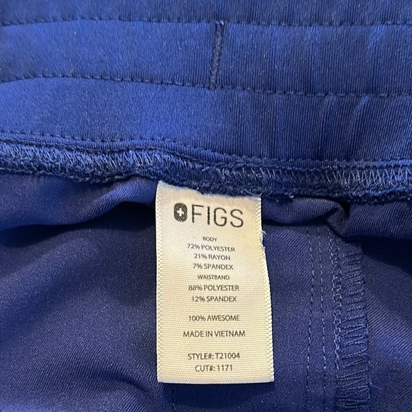 Figs Blue Technical Collection Utility Pants - Picture 7 of 9